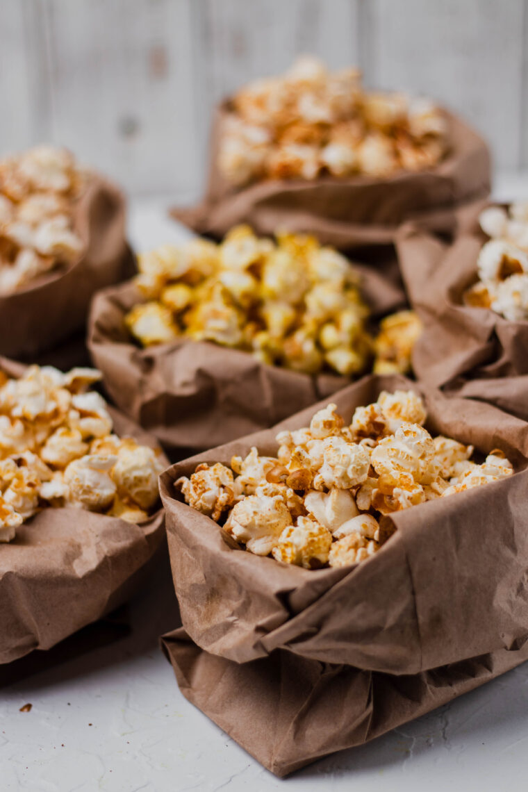 Vegan Popcorn Seasonings (6 Ways) Two Market Girls