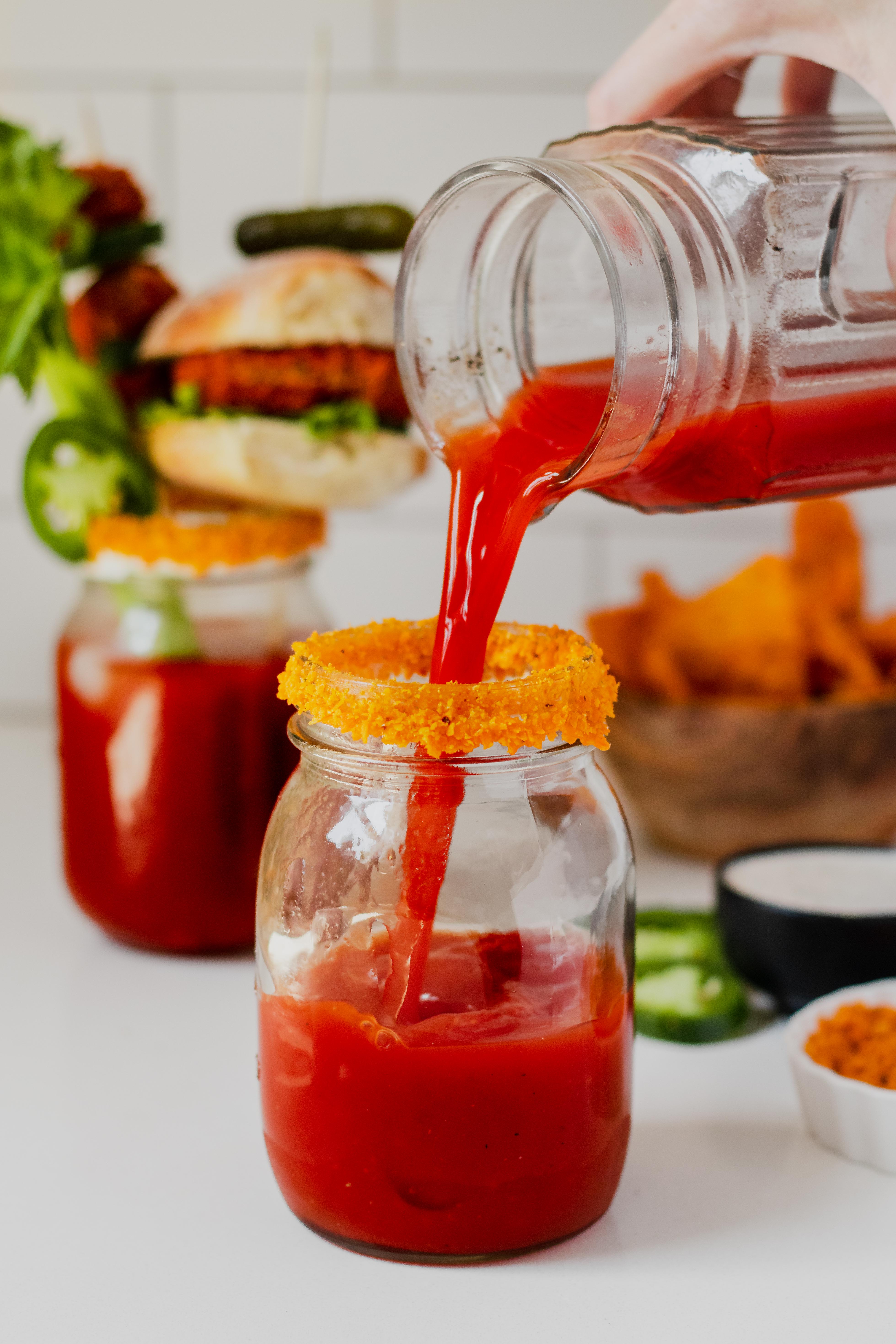 Sweet Chili Heat Caesar (Vegan) Recipes by Two Market Girls