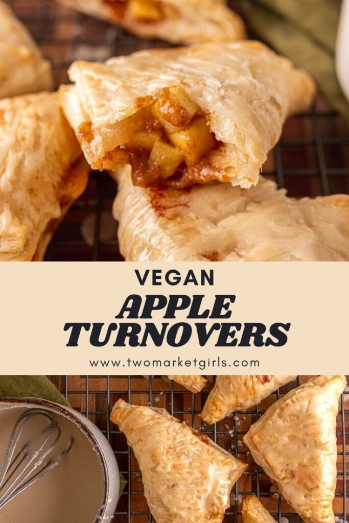 Vegan Apple Turnovers | Two Market Girls
