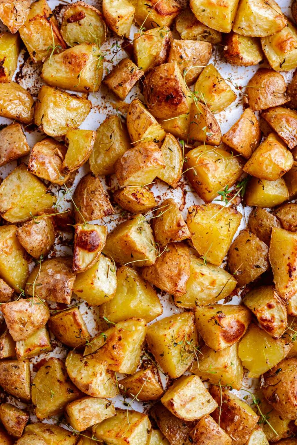 Crispy Roasted Potatoes (Vegan) | Two Market Girls