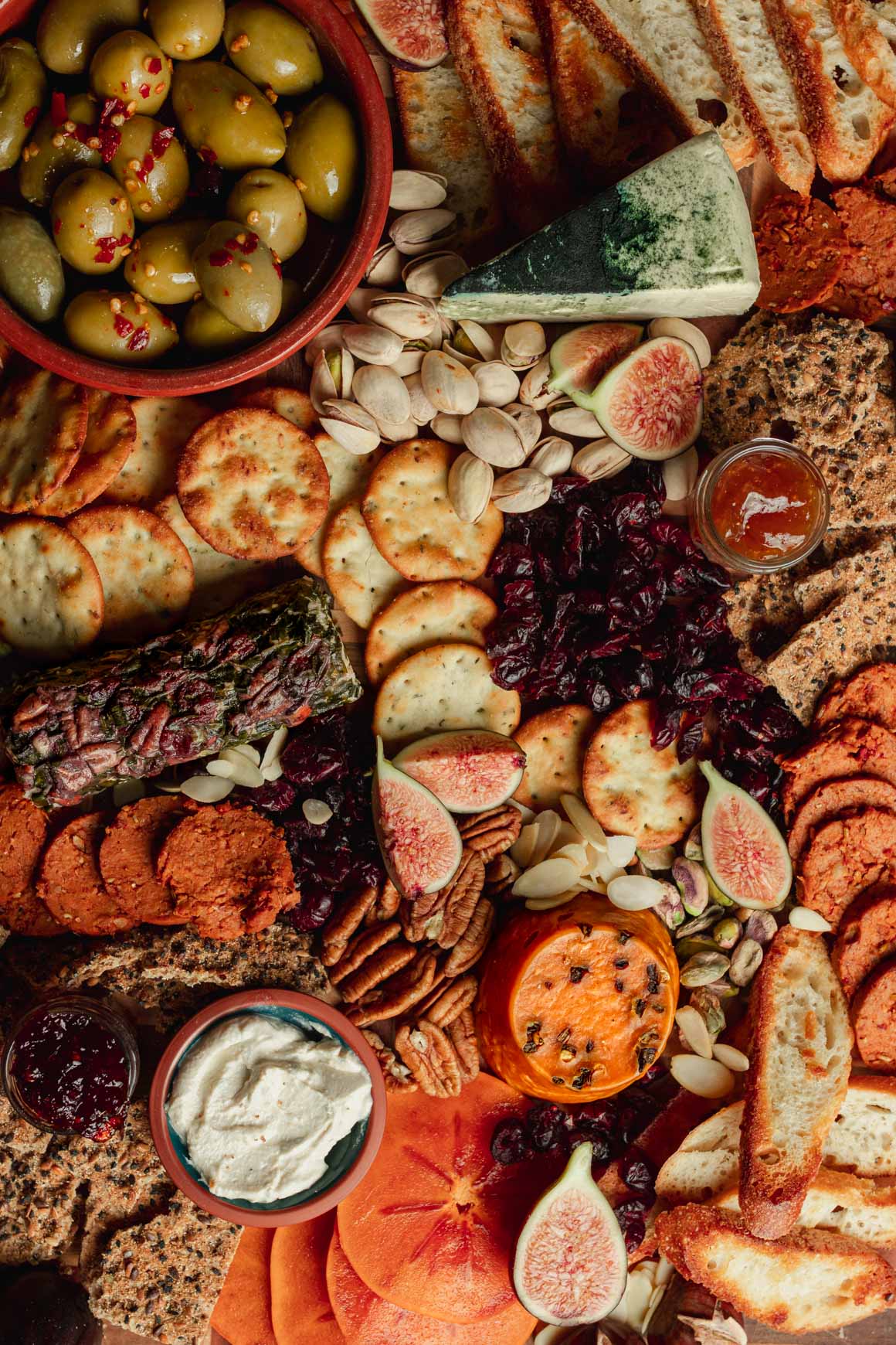 Holiday Vegan Cheese Board | Two Market Girls