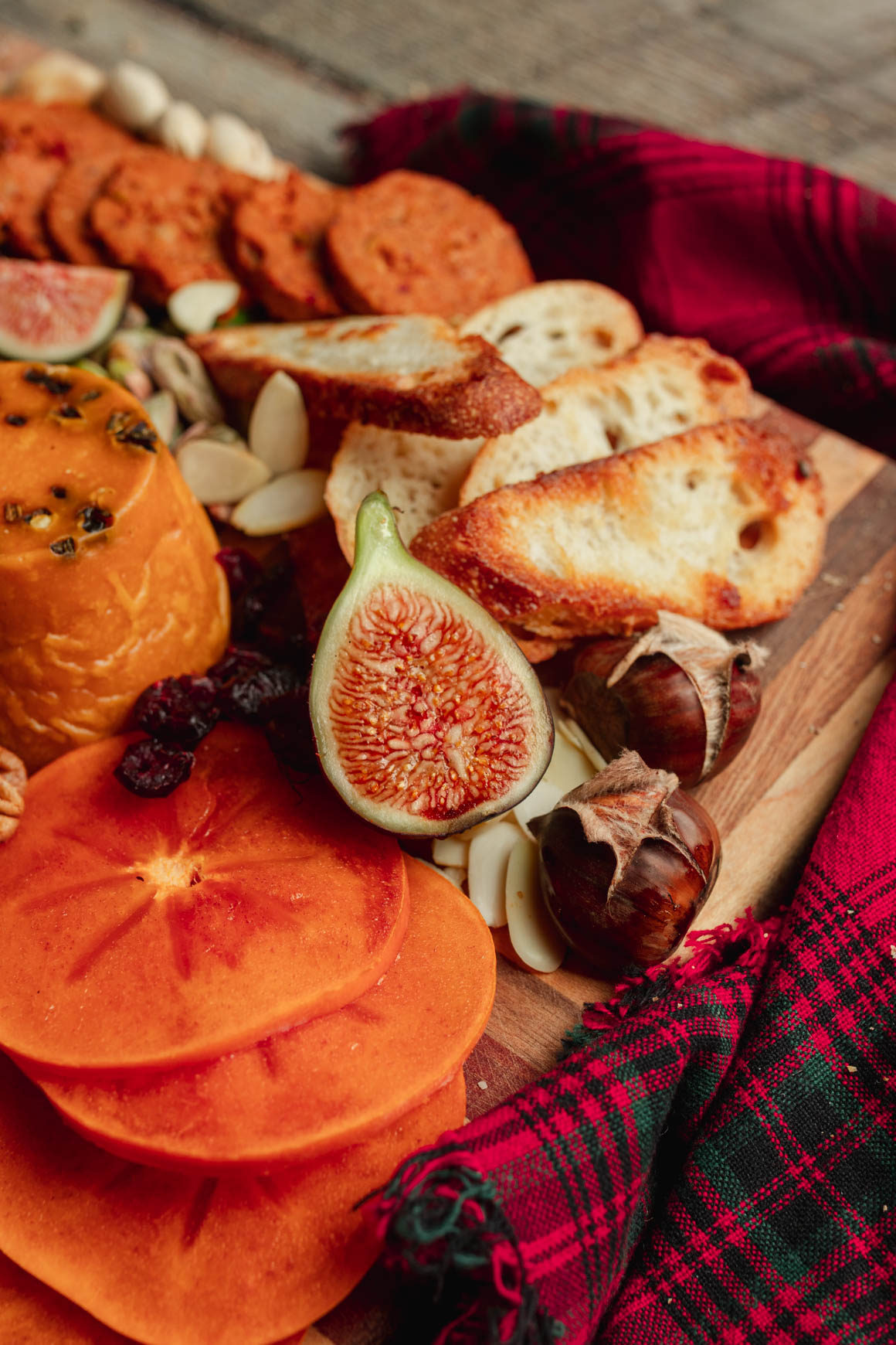 Holiday Vegan Cheese Board | Two Market Girls