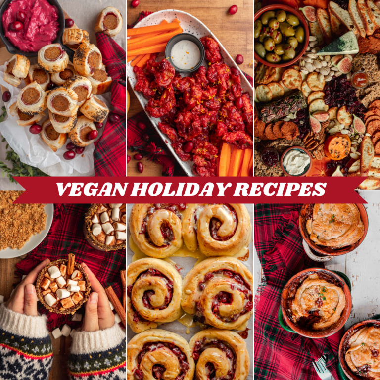 25+ Vegan Holiday Recipes Ideas | Two Market Girls