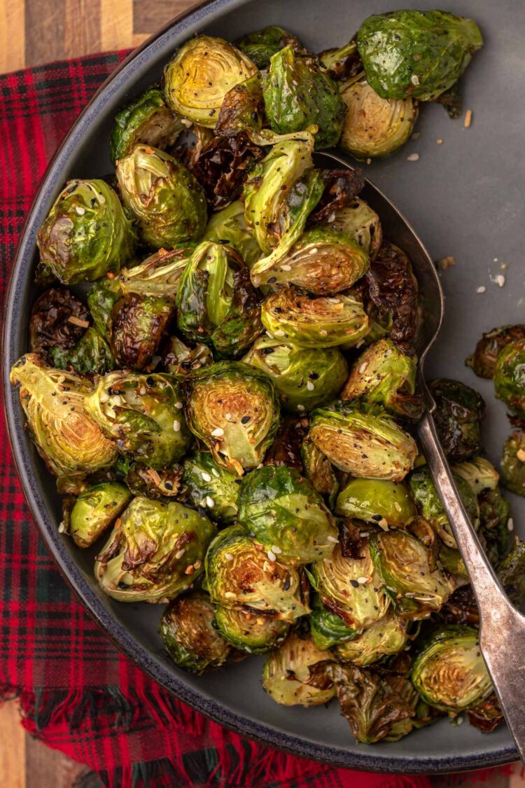 Everything Bagel Brussels Sprouts Two Market Girls