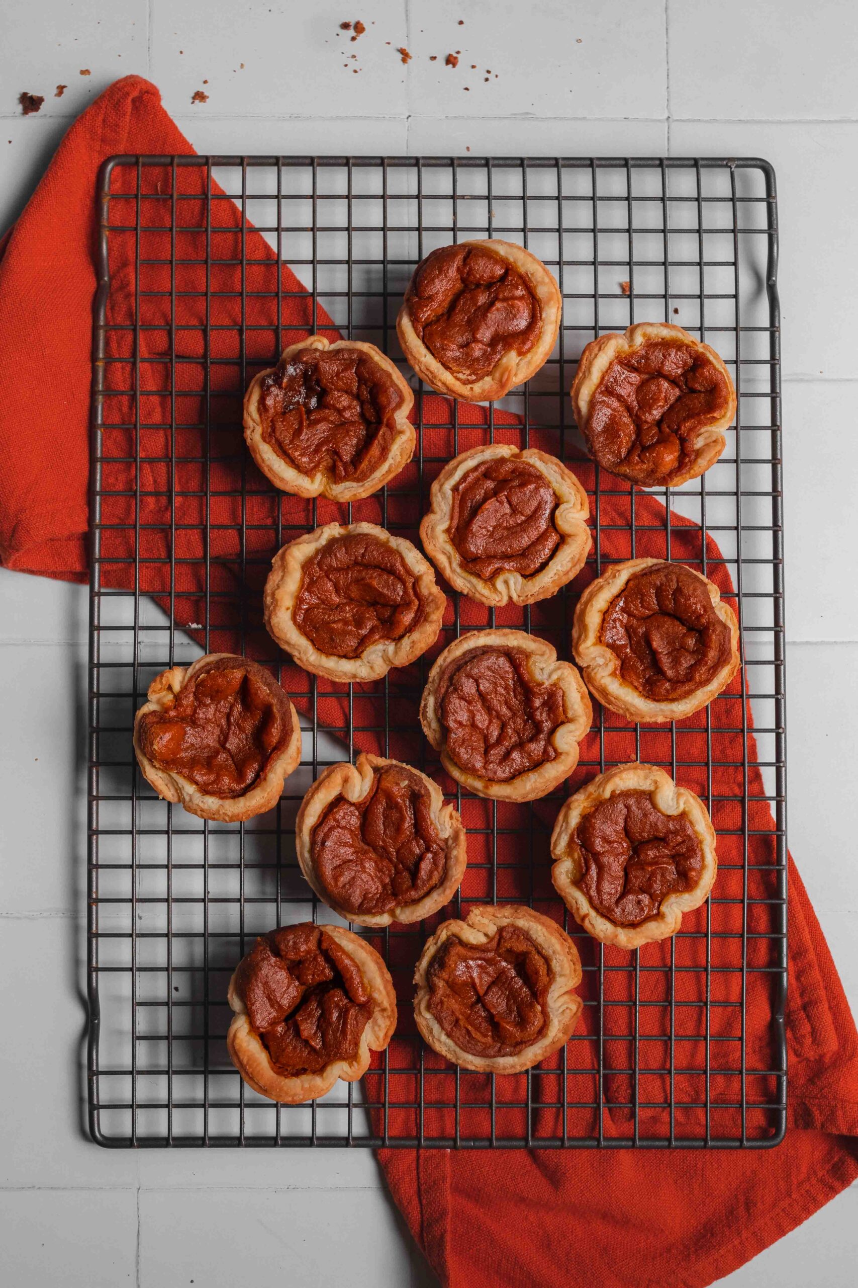 Vegan Pumpkin Pie Tarts Two Market Girls