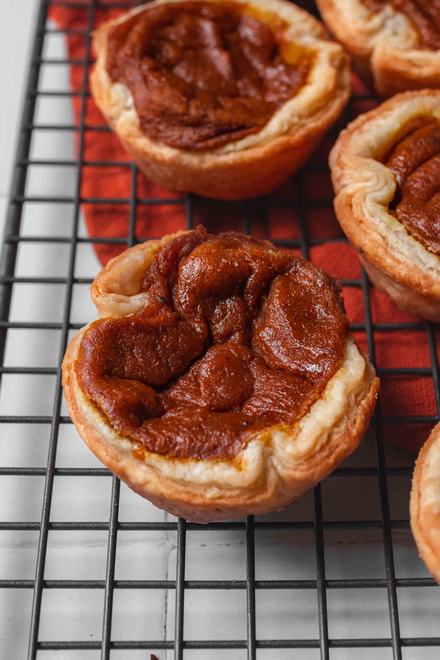 Vegan Pumpkin Pie Tarts Two Market Girls