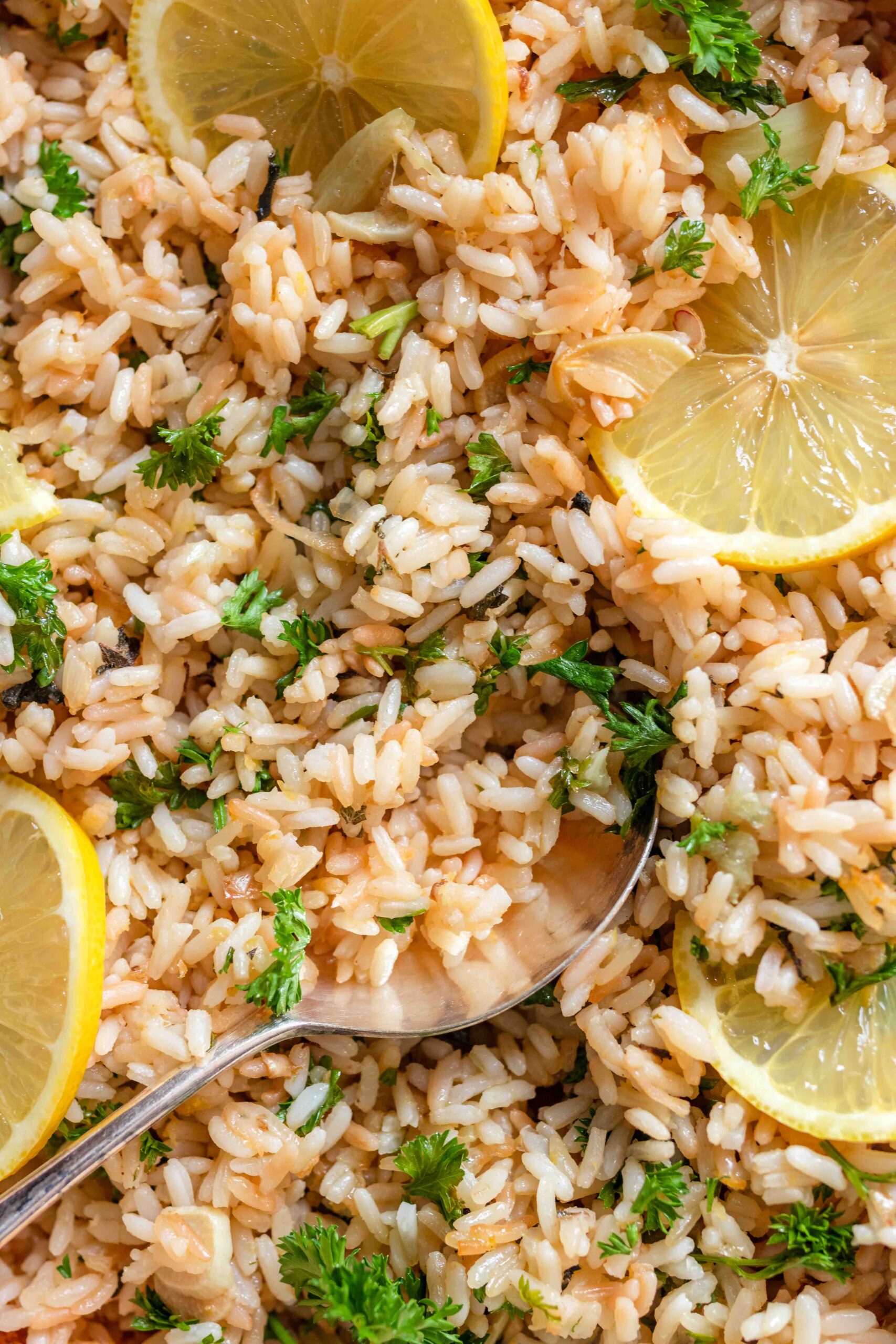 OnePot Vegan Lemon Garlic Rice Two Market Girls