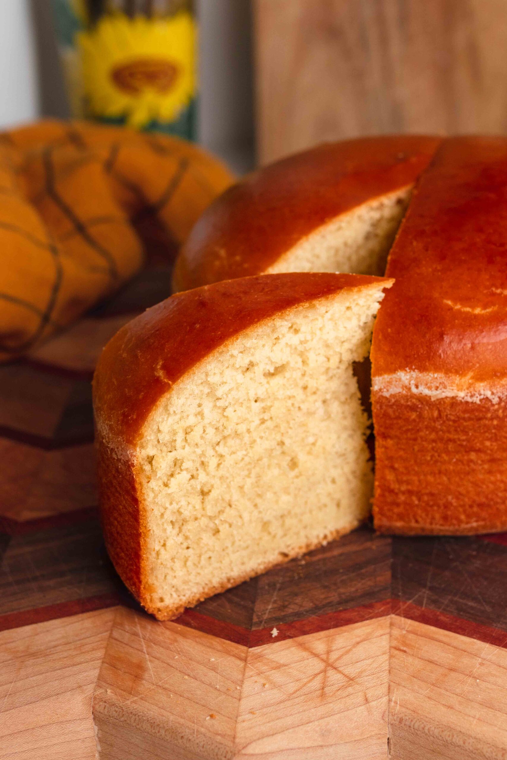 Vegan Portuguese Sweet Bread (Massa Sovada) Two Market Girls